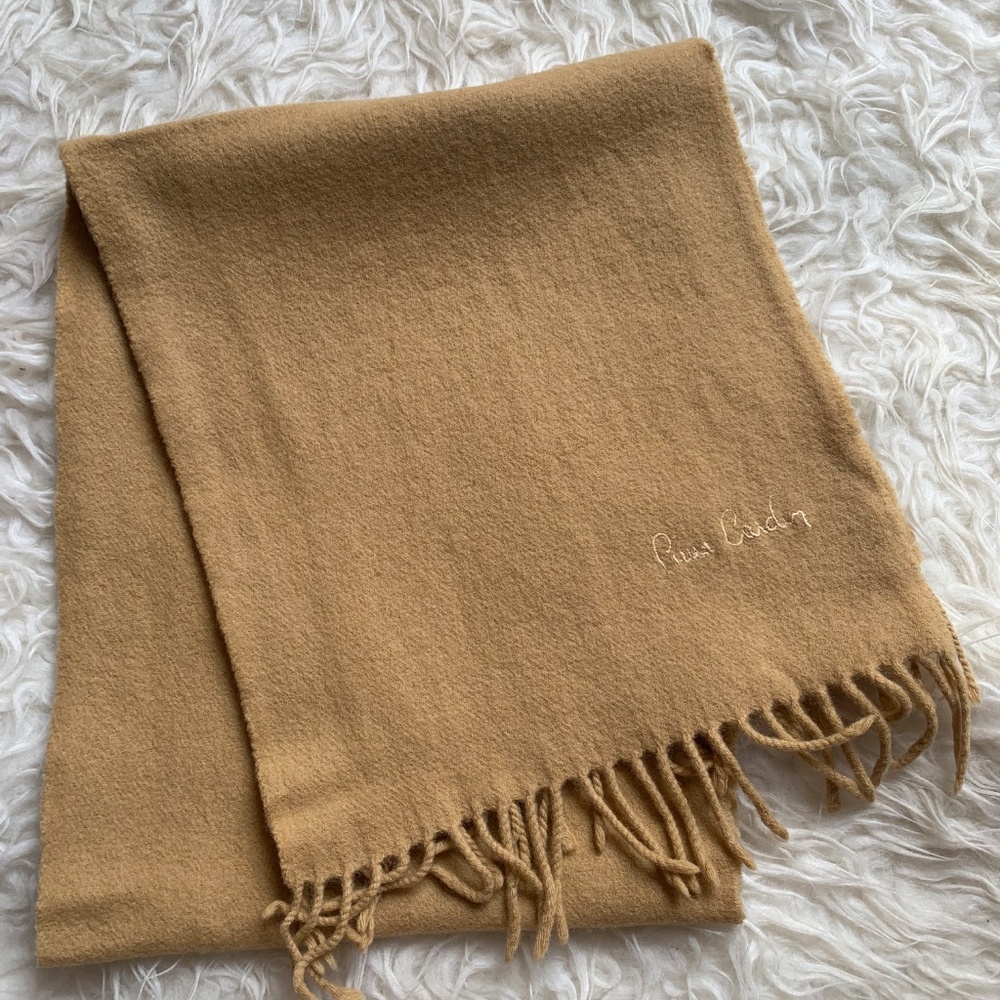 Pierre Cardin Small Neck Wraps Scarf Mustard unisex or kids